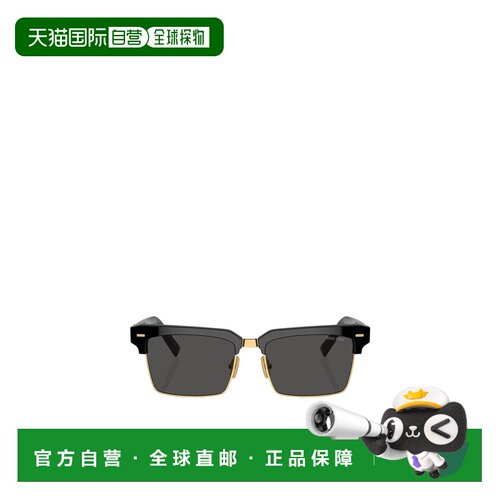MIU MIU 女士眼镜 MU10ZS1AB5S0 CO 黑色 徽标太阳镜