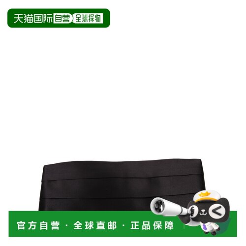 TOM FORD 男士腰带 SCR001SPS05NAA CO 黑色 Black satin band. E