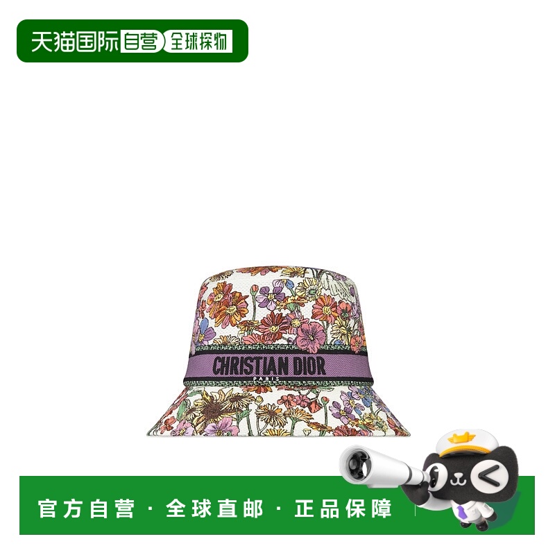 1h可退 DIOR 女士帽子 42AOS923X131C971 SS2024 花色 D-Bobby Di