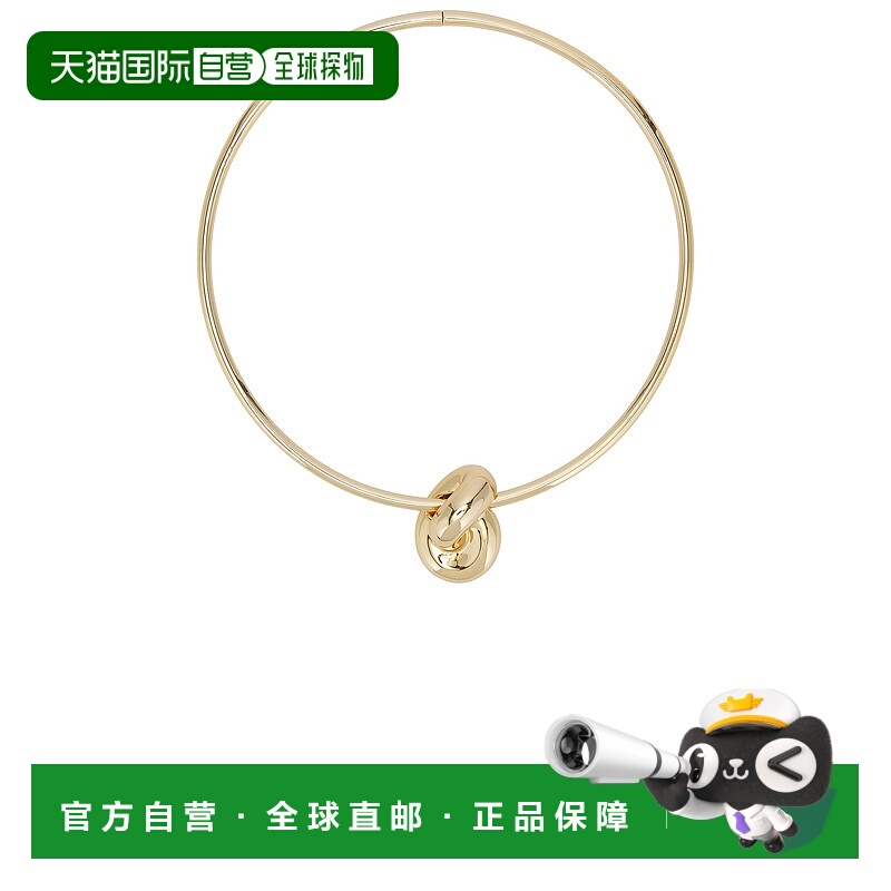 1h可退 潮奢 Jennifer Fisher 女士 细款打结短项链 522256GLD710