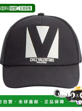 VALENTINO 男士帽子 8Y2HDA41WGJ0NA SS2026 黑色 BASEBALL HAT