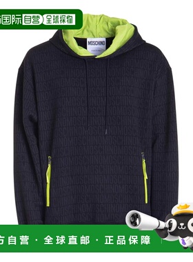 MOSCHINO 男士卫衣 170626291555 CO 黑色 Hooded Oversize Sweat