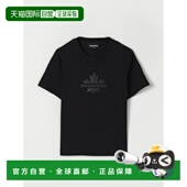 DSQUARED2 黑色 AW2025 男童T恤 DQ2743D0AC7DQ900