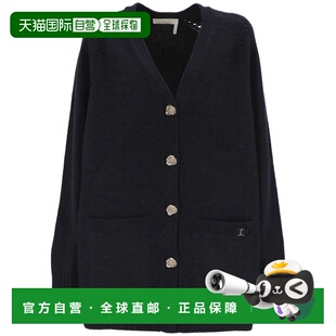 CHLO&Eacute; 女士针织衫 C24SMC0450148A CO 蓝色羊绒开衫