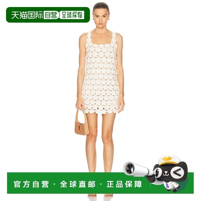 1h可退 潮奢 Staud 女士 Hoya 迷你连衣裙 R25S2214CY