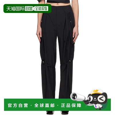 1h可退 潮奢 Paris Georgia 女士 黑色 Melissa 长裤 MELIP001BLK