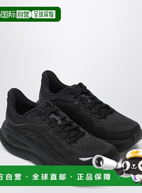 1h可退 潮奢 Hoka One One 男士 Bondi 9 黑色运动鞋 1162011NYBB