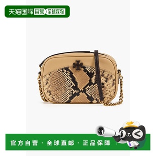 1h可退 潮奢 Tory Burch 托里 伯奇 女士 McGraw 光滑蛇纹皮革挎