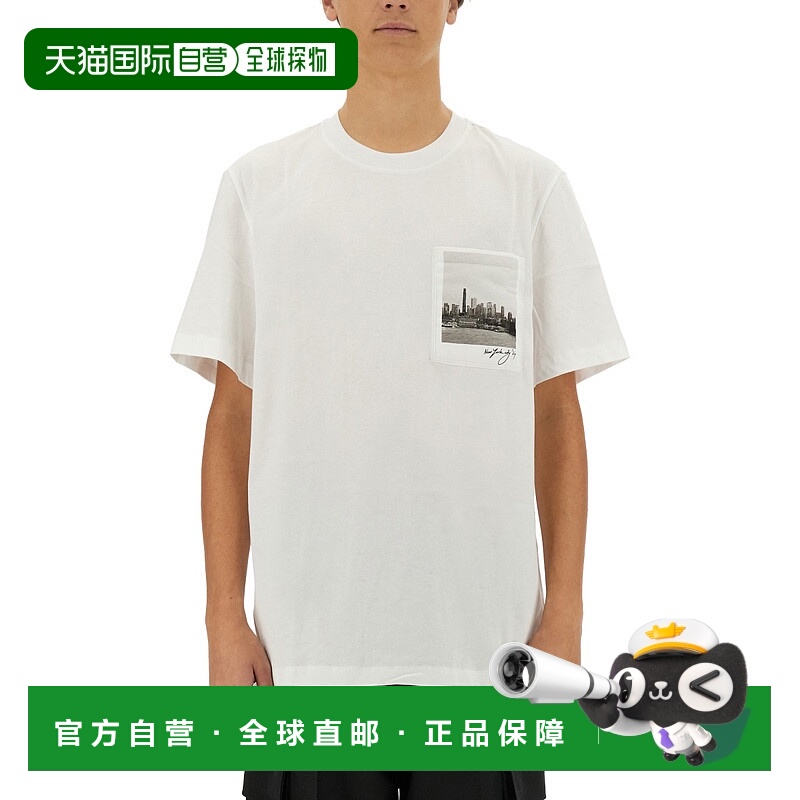 1h可退 潮奢 Helmut Lang 海尔姆特 朗 男士 圆领T恤 O07HM501