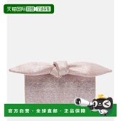 1h可退 蝴蝶结领结斜纹布手包 女士 潮奢 AQUAZZURA