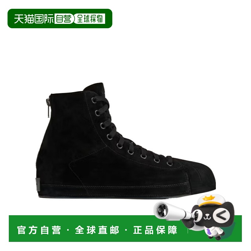 1h可退 Y-3 男士休闲鞋 JR4248 AW2025 黑色 Nizzastar Hi Sneake