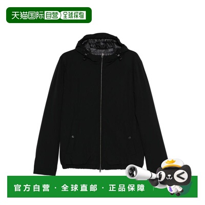 HERNO 男士夹克 GI00071UR12387SZ9300 AW2025 黑色外套