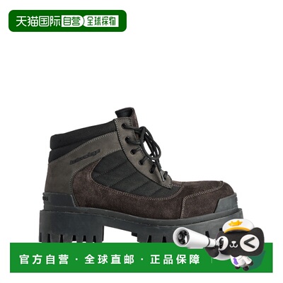 BALENCIAGA 男士靴子 867708WCB452010 CO 深棕色 Combat Strike