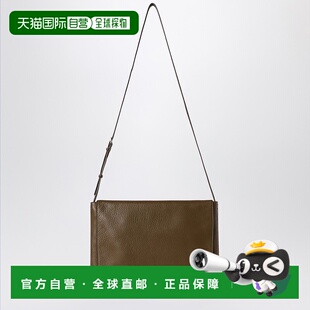 Row The 女士 Nan W1812L611斜挎包 1h可退 蓝色皮革邮差包 潮奢