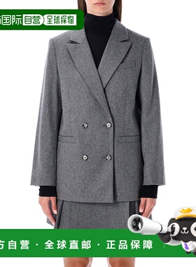 A.P.C. 女士夹克 F03212WOAPNPLA AW2025 灰色 A.P.C. Lucy doubl