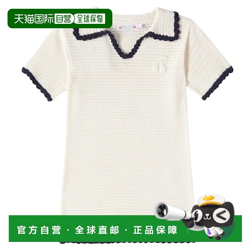1h可退 潮奢 Bonpoint 女童 Elanie 钩花棉质连衣裙童装