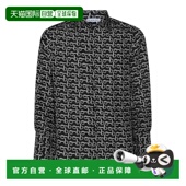 女士衬衫 Black 8090732 银色 BURBERRY And AW2024 Silver Silk