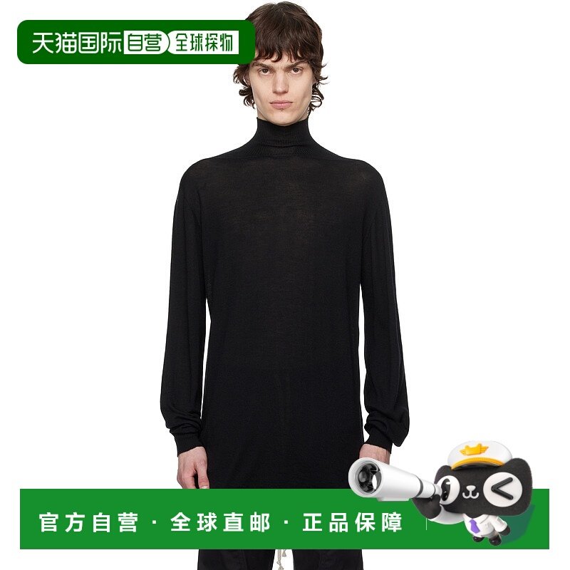 1h可退 潮奢 rick owens 瑞克 欧文斯 男士 黑色 Hollywood Overs