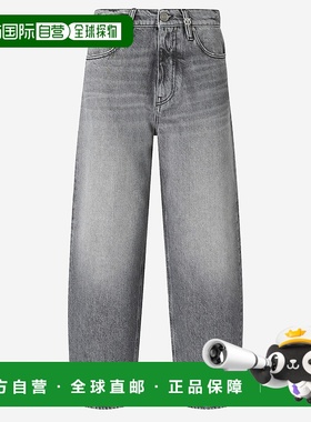 PINKO 女士休闲裤 103857A2RYPJ9 AW2025 灰色 ESTELLE EGG牛仔裤