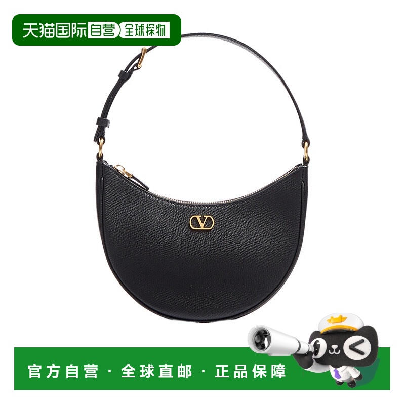 1h可退 VALENTINO 女士手提包 WP0AK3SNP0NO SS2025 黑色 VLOGO S