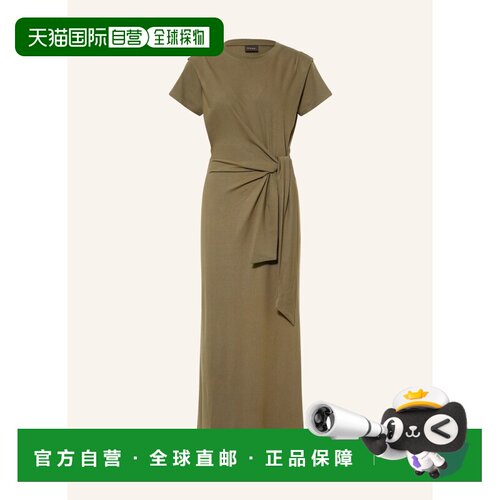 BOSS 女士连衣裙 100309607816000 CO 绿色 ERLAYS Jersey Dress