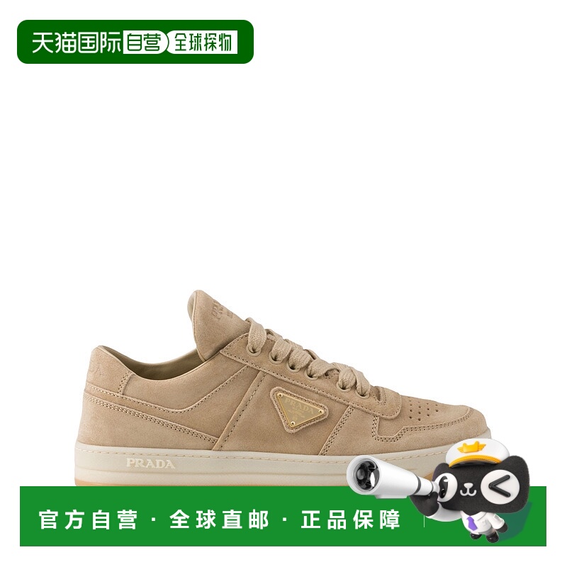 1h可退 PRADA 女士运动鞋 1E792MFD030Z5OF0379 AW2024 浅棕色