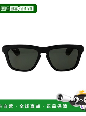 1h可退 GUCCI 男士太阳镜 GG1571S001 AW2024 黑色 GG1571S眼镜
