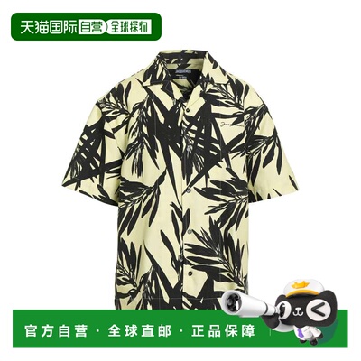 1h可退 潮奢 Jacquemus 男士 花纹衬衫 yellow黄色 舒适时尚