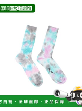 CELINE 女士袜子 2A14L963M38PG SS2023 蓝色 图案袜子