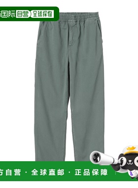 CARHARTT WIP 男士休闲裤 I0299193GDGD SS2026 灰色阔腿裤