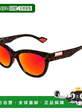 1h可退 GUCCI 男士眼镜 GG1620S002 AW2024 红色 GG1620S古驰