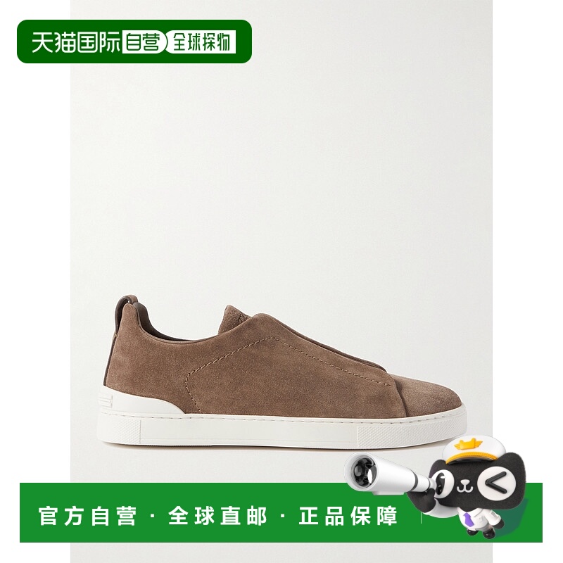 1h可退 潮奢 zegna 杰尼亚 男士 徽标低帮板鞋 LHSOYS4667Z