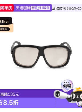 MONCLER 男士太阳镜 0ME8011U050066G SS2026 黑色 