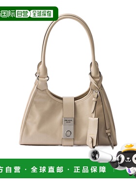 PRADA 女士斜挎包 1BG5802CYRVOOMF03SF 手提包托特包灰色 AW2025