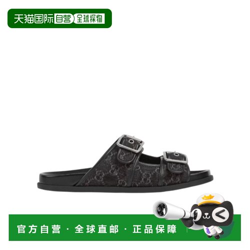 GUCCI 男士拖鞋 831830FAFPY8473 SS2026 黑色凉鞋