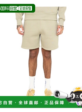 Ami Paris 男士短裤 USO325749317 AW2024 灰色 徽标短裤