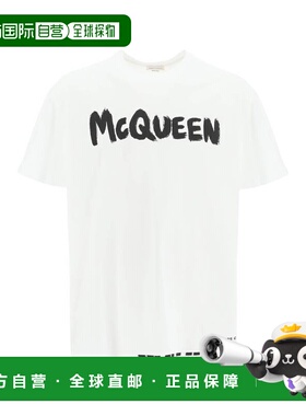 【99新未使用】ALEXANDER MCQUEEN 男士T恤 622104QTZ570900