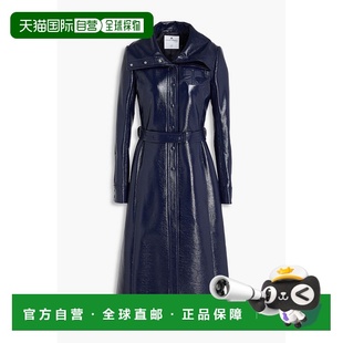 潮奢 束带棉混纺大衣 Courreges vinyl 123CMA075VY0 女士 1h可退
