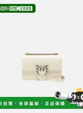 PINKO 女士单肩包 252100074A0F1Z14O SS2025 白色 PINKO ONE MIN