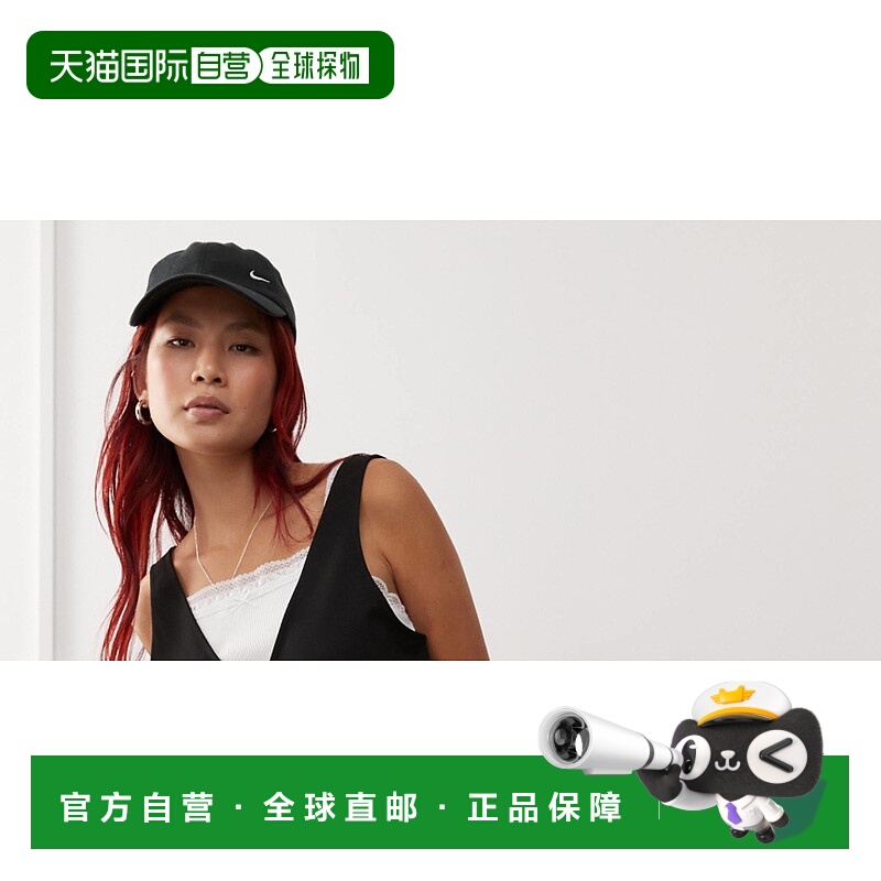 1h可退 潮奢 monki 女士 pinafore 迷你连衣裙(黑色)