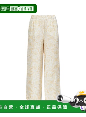 VERSACE 女士休闲裤 10209721A171595Y570 SS2026阔腿裤