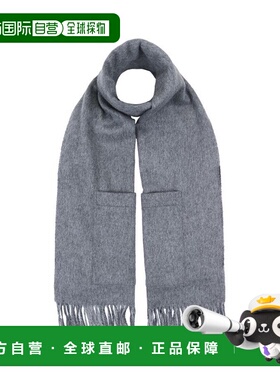 BURBERRY 女士围巾 3956171 灰色 Check Scarf