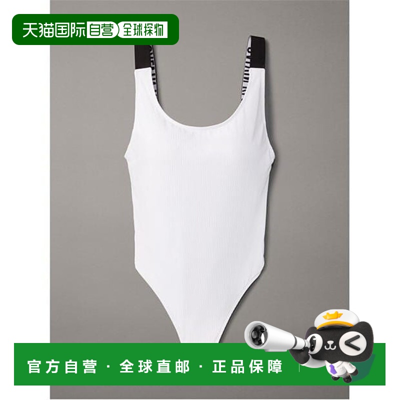 1h可退 潮奢 Calvin Klein 卡尔文 克莱恩 女士 露背设计连身泳衣