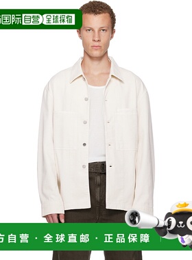 1h可退 潮奢 Lemaire 男士 灰白色 Workwear 牛仔夹克 OV1024LD10