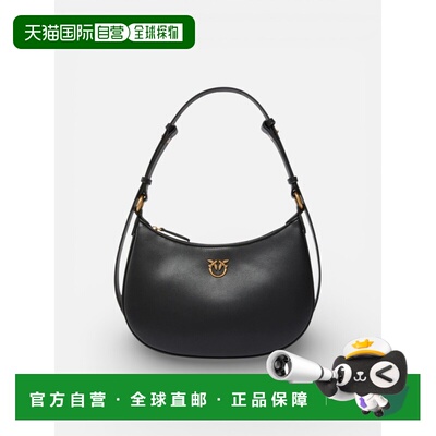 PINKO 女士单肩包 261102790A0F1Z99Q SS2026 黑色 PINKO HALF MO