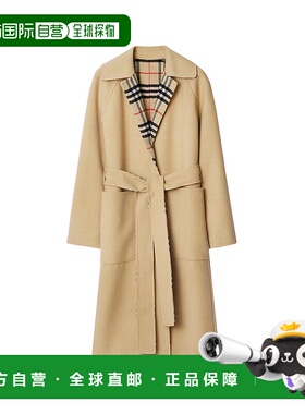 BURBERRY 女士大衣 8093825B8626 AW2024 浅棕色 COAT博柏利