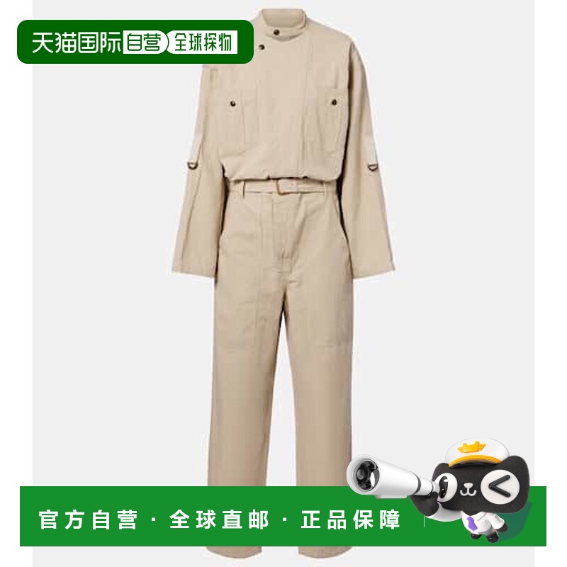 1h可退 潮奢 ISABEL MARANT 女士 Nessime 棉质亚麻连衣裤连体裤