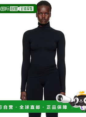 1h可退 潮奢 PERFECT MOMENT 女士 黑色 Seamless Thermal 运动上