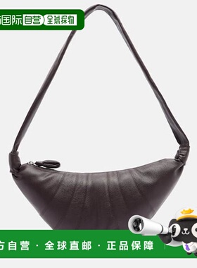 1h可退 潮奢 Lemaire 女士 牛角包形中号皮革肩包 BG0001LL0018