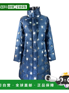 1h可退 MOSCHINO 女士外套 WK39200T80130021 AW2024 蓝色棉服